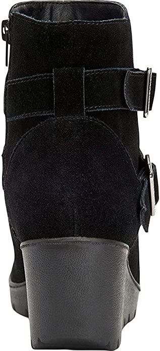 Giani Bernini Women's Sashaa Memory-Foam Water-Resist Booties Color Black Suede Size 10M