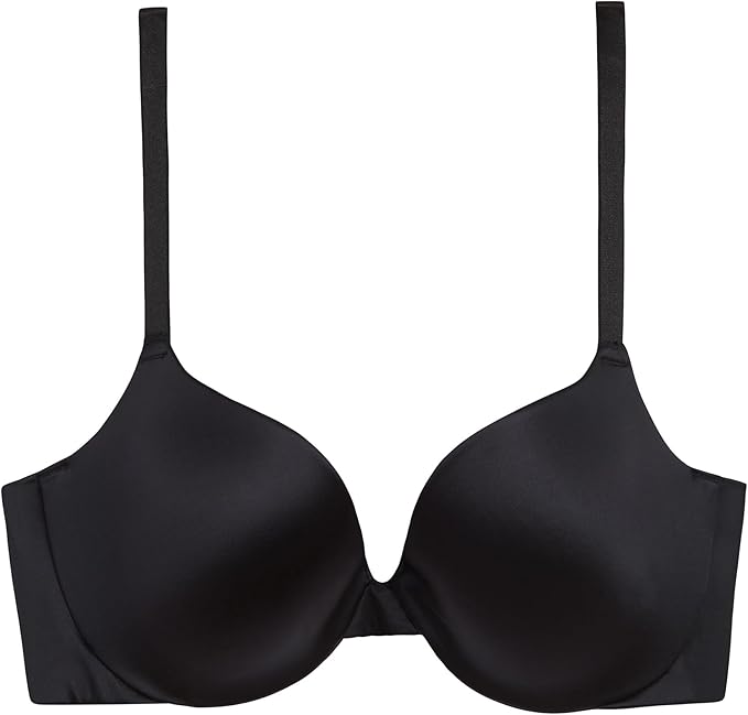 Wacoal Women's Inner Sheen Contour T-Shirt Bra Black Size 34DDD