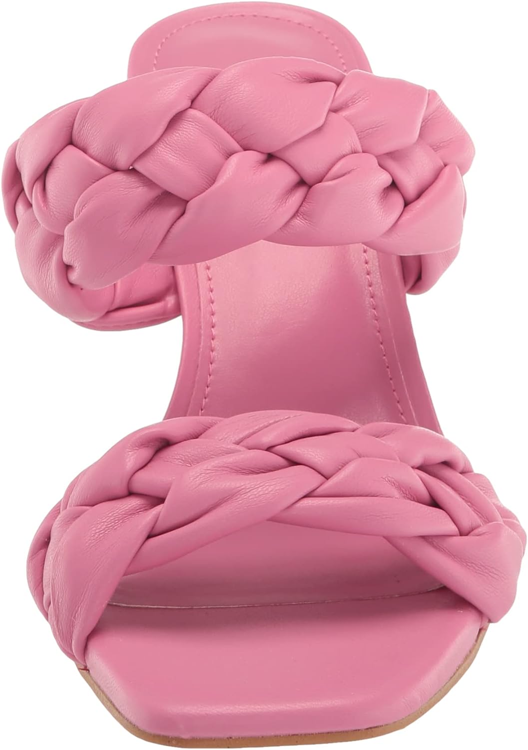 GUESS Women's Harlie Fashion Heeled Sandals Color Medium Pink Size 5.5M
