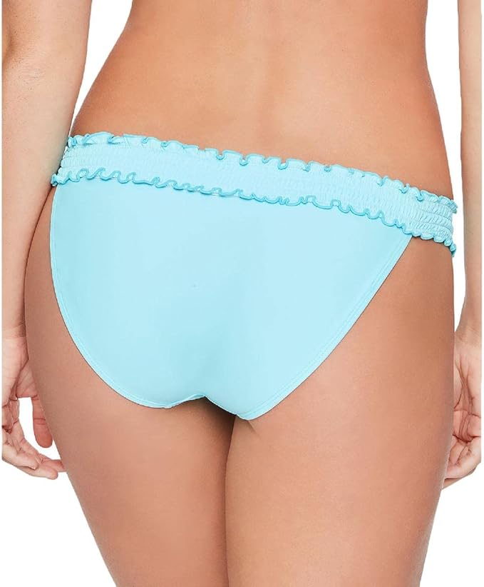Salt + Cove Juniors' Low Rise Hipster Bikini Swim Bottoms Color Sky Blue Size XS