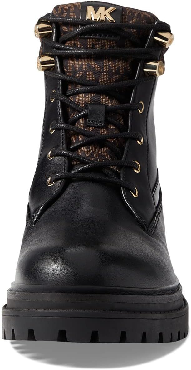 Michael Kors Women's Turner Booties Color Black/Brown Size 8.5M