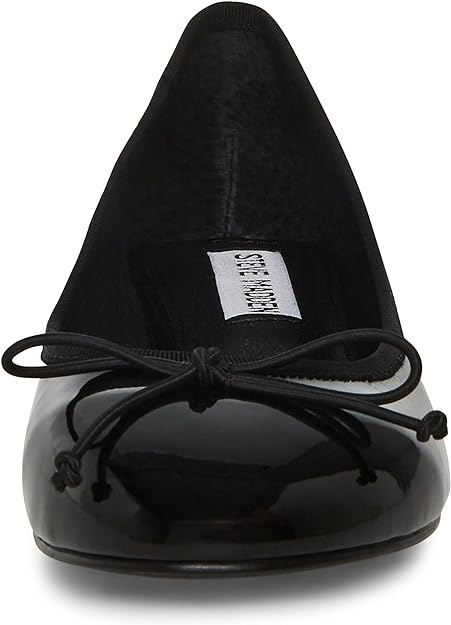 Steve Madden Women's Cherish Heeled Ballet Pump  Color Black Size 8