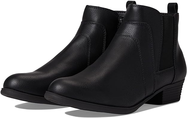 Sugar Women's Trixy Ankle Boots Color Black Tumble Polyurethane Size 8M