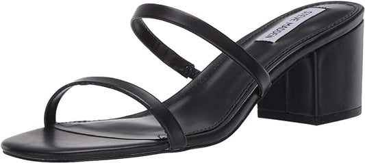 Steve Madden Women's Issy Heeled Sandal  Color Black Size 10M