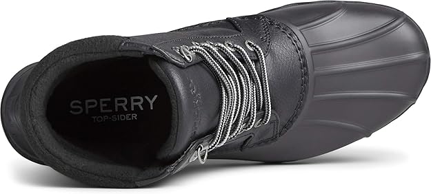 Sperry Men's Avenue Duck Promo Boots Black Size 8