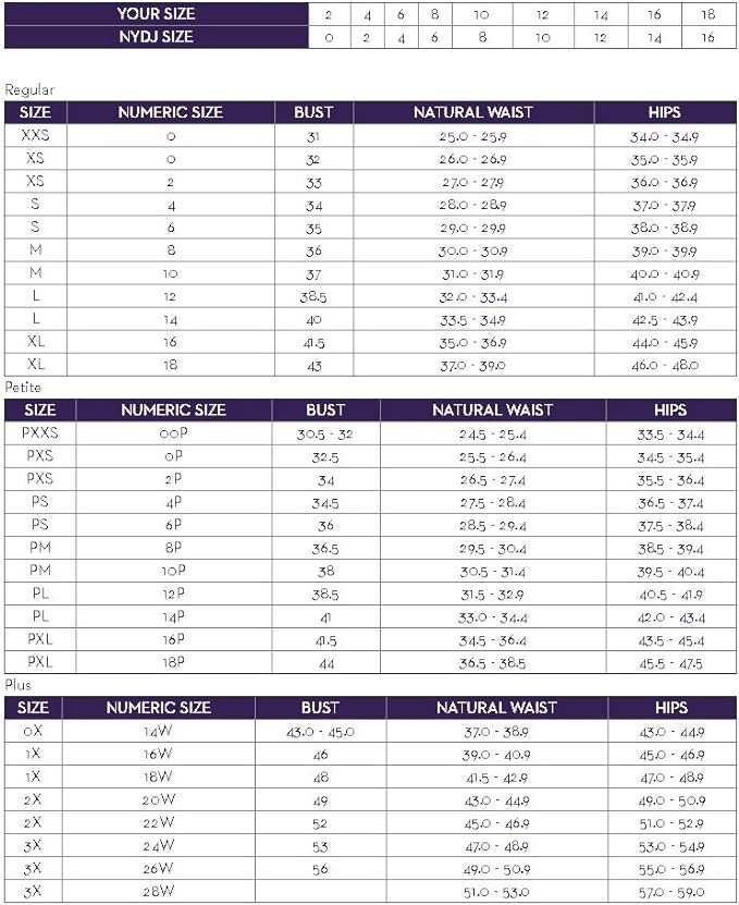 NYDJ Women's 3/4 Sleeve Pintuck Blouse Color Beach Garden Size XS