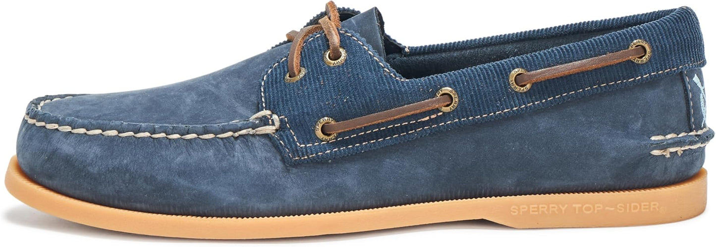 Sperry Men's Authentic Original 2-Eye Seasonal Boat Shoe Navy Size 11.5