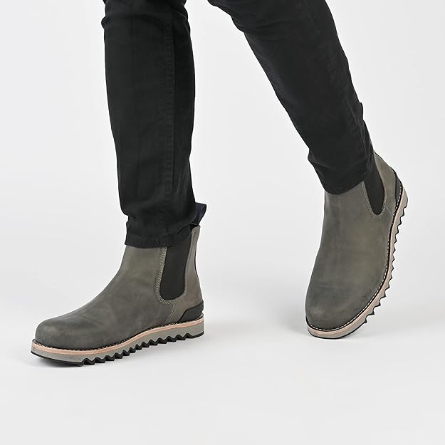 Territory Men's Yellowstone Chelsea Boot Color Brown Size 8.5W