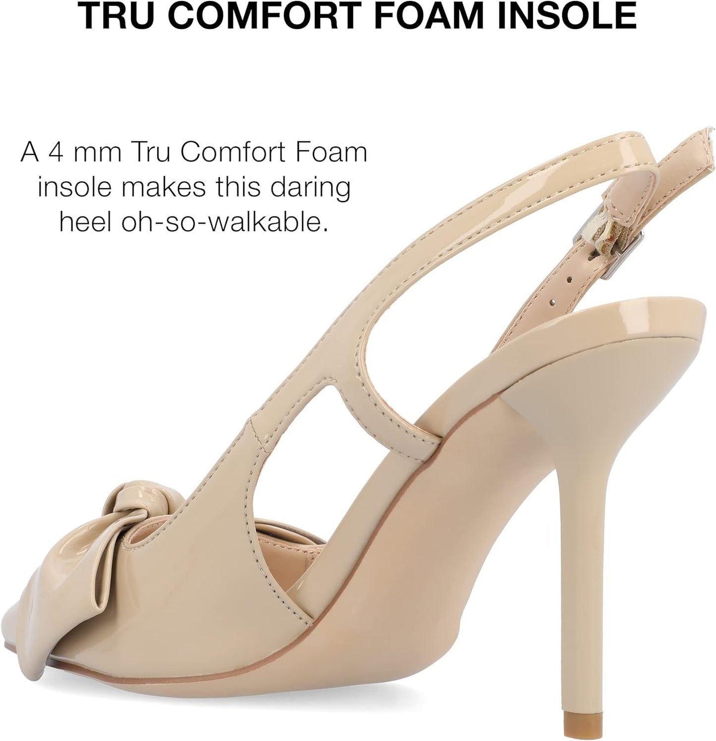 Journee Collection Women's Tru Comfort Foam Viera Pumps Color Nude Size 10M
