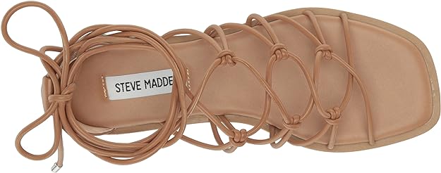 Steve Madden Women's Ainsley Sandal Color Tan Size 6