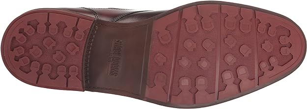 Stacy Adams Men's Kyron Plain Toe Lace Up Chukka Boot Color Cognac Smooth Size 12M
