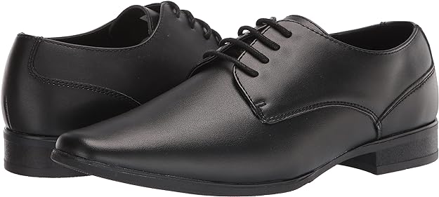 Calvin Klein Men's Brodie Oxford Shoe Color Black Leather Size 11M