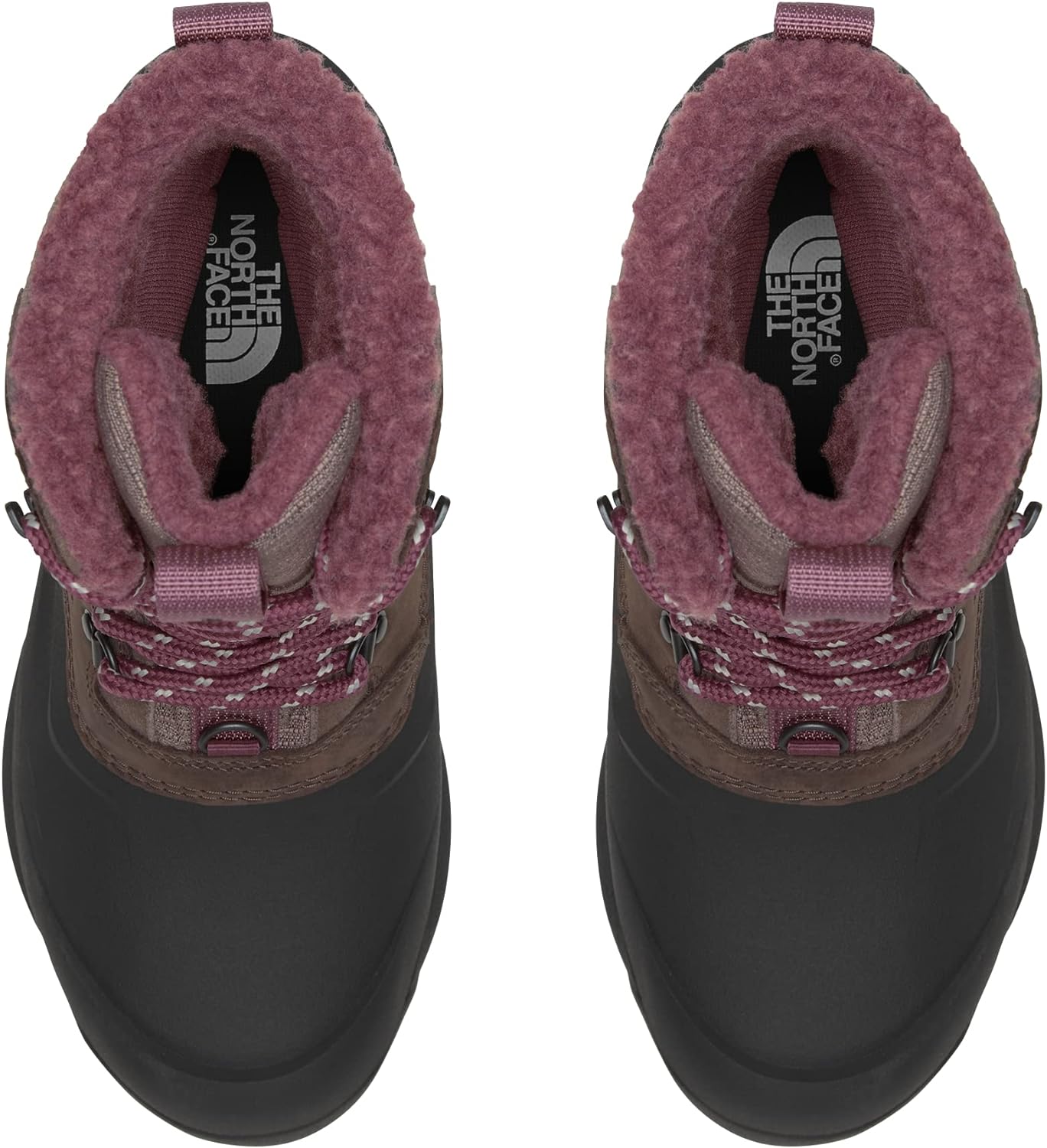 The North Face Women's Chilkat 400 Insulated Snow Boots Color Deep Taupe/Black Size 9M