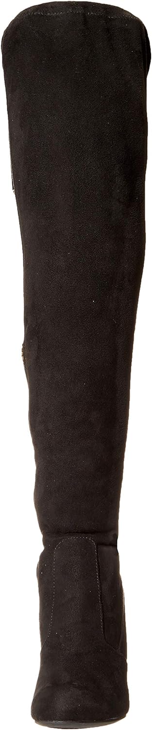 JC Journee Collection Women's Maya Wide Calf Boots Color Black Size 8WC