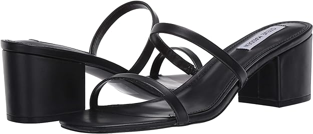 Steve Madden Women's Issy Heeled Sandal Color Black Size 10M