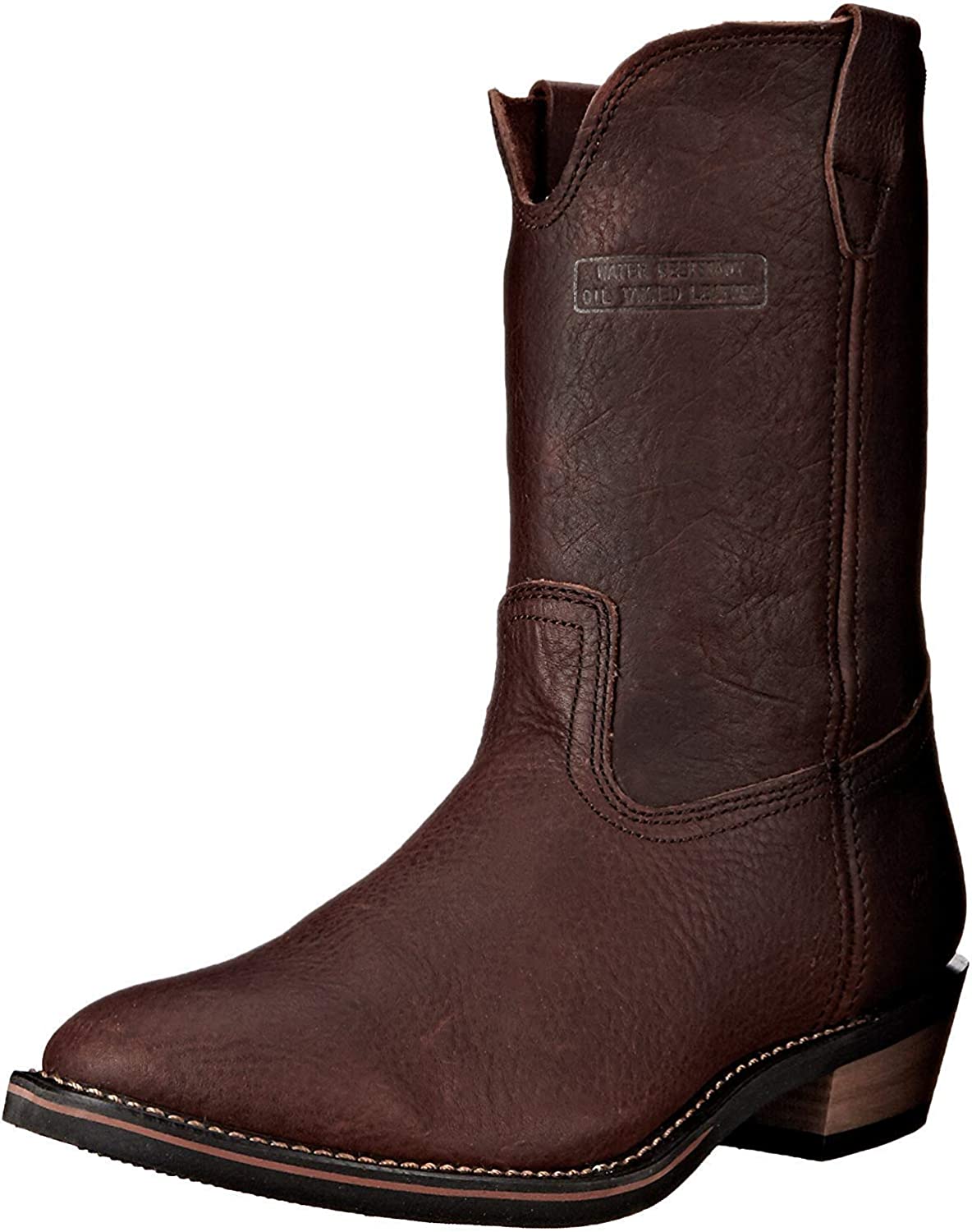 AdTec Men's 12" Ranch Wellington Boots Color Rust Size 10.5M