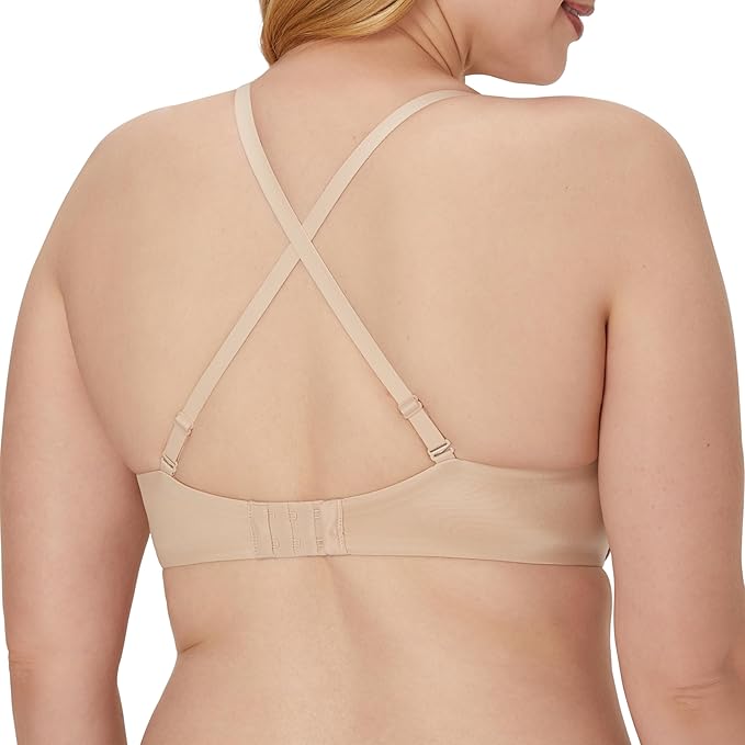 Maidenform Dreamwire Push Up Underwire Bra Nude Size 40D
