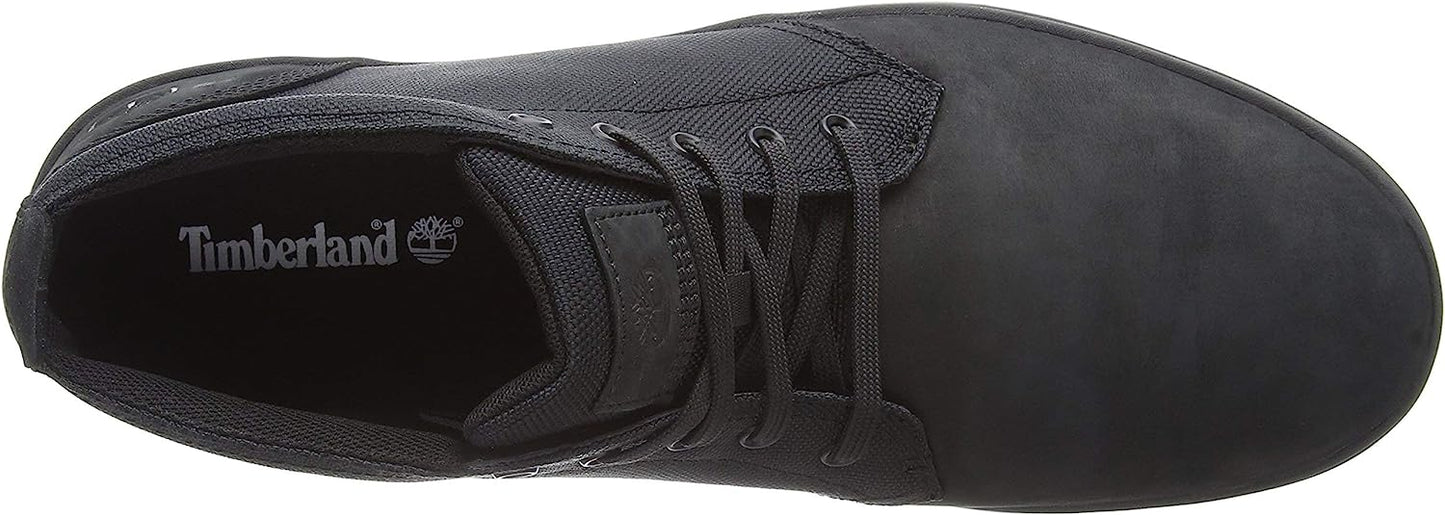 Timberland Mens Davis Chukka Sneakers Color BlackOut Nubuck Size 11.5M