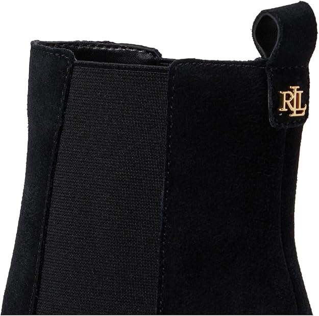 Lauren Ralph Lauren Women's Marianna Pull-On Dress Boots Color Black Size 7M
