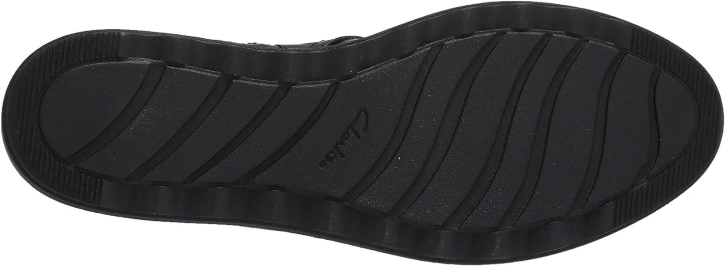 Clarks Women's Sharon Hop Ankle Booties Color Black Leather Size 6M