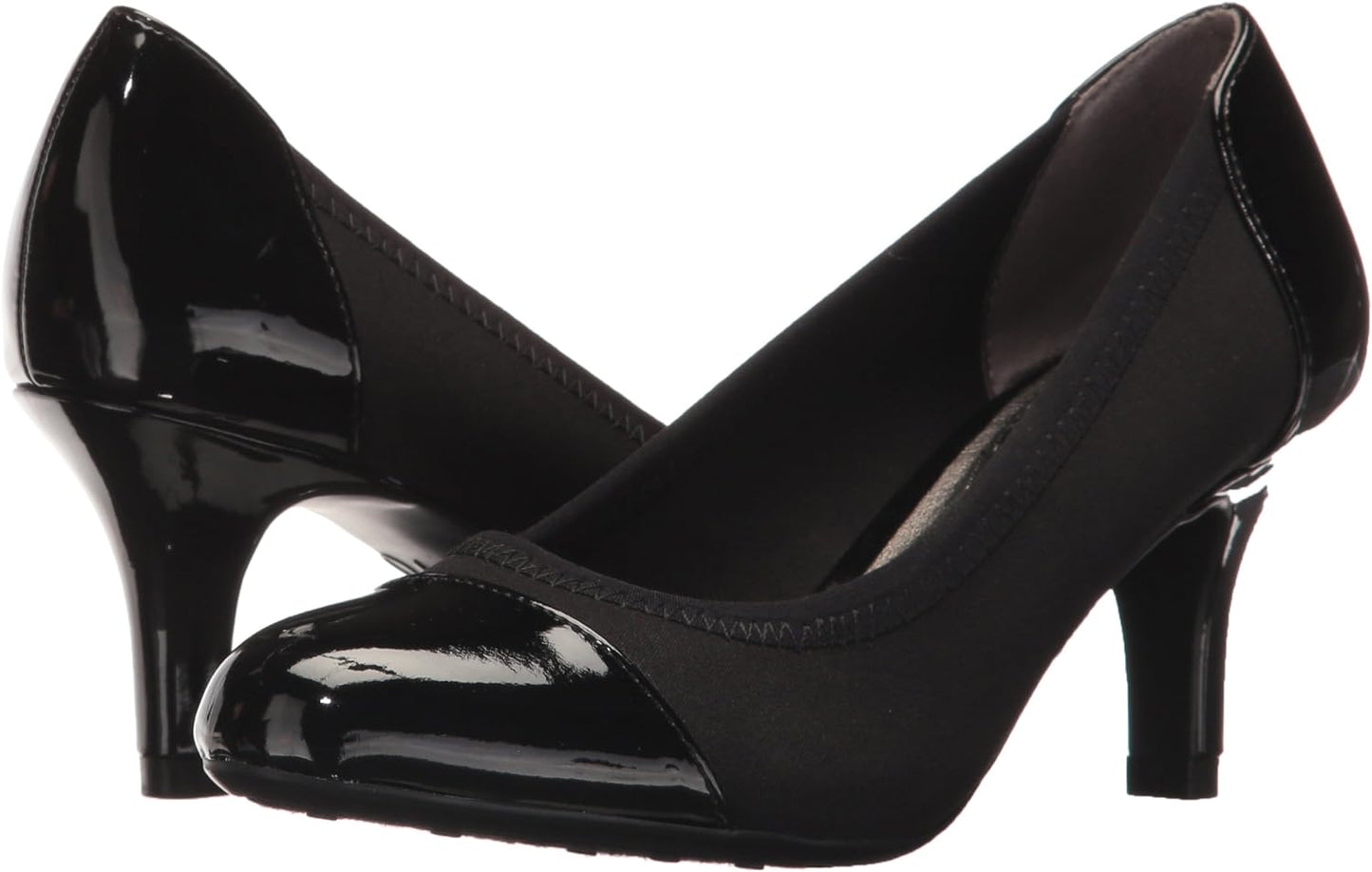 LifeStride Women's Parigi Stretch Pumps Color Black Size 8.5M