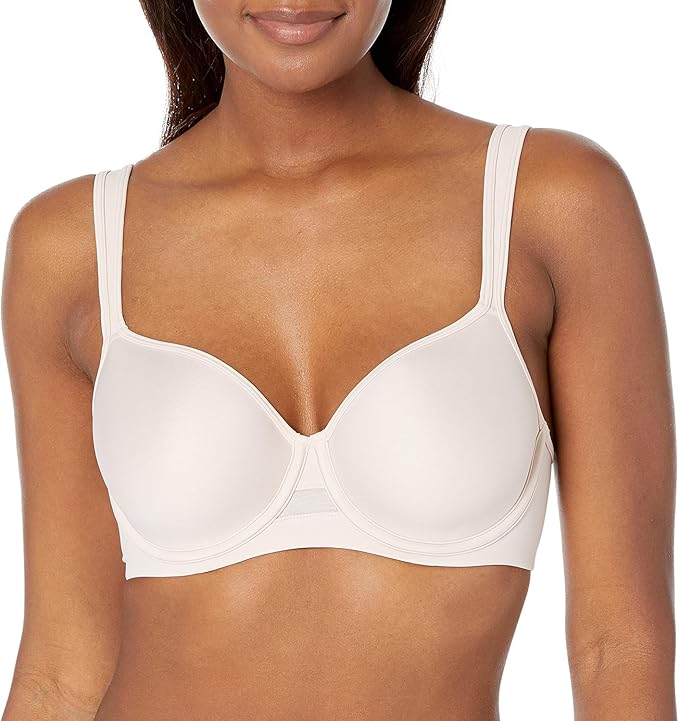 Bali One Smooth U Ultra Light Minimizer Underwire Bra Sandshell Size 36DD