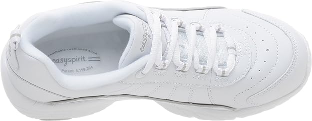 Easy Spirit Women's Punter Athletic Shoe Color White Size 10M