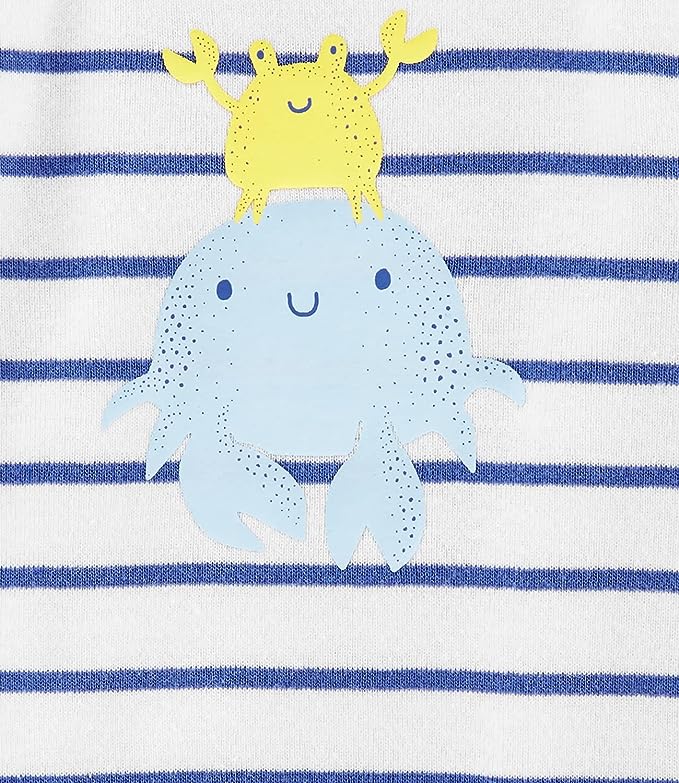 Carter's Baby Boy 3-Piece Bodysuit Pant Outfit Set Color Blue Size 12 months