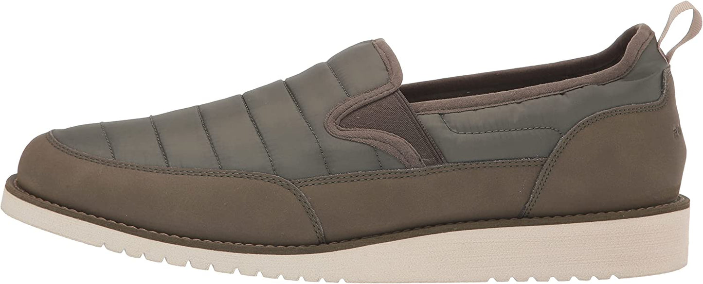 Rockport Men's Axelrod Quilted Slipper Color Olive Size 7.5M