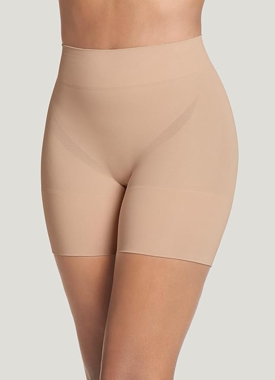 Jockey Slimmers Breathe Mid-Rise Shapewear Shorts Light Size XL