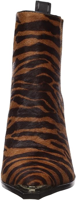 Kenneth Cole Women's West Side Rb Block Heel Bootie Color Brown Multi Size 7M