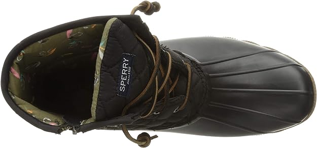 Sperry Women's Saltwater Boots Color Black Size 11M