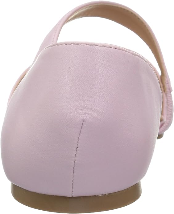 Journee Collection Women's Cross Strap Pointed Toe Flat Color Pink Size 8M