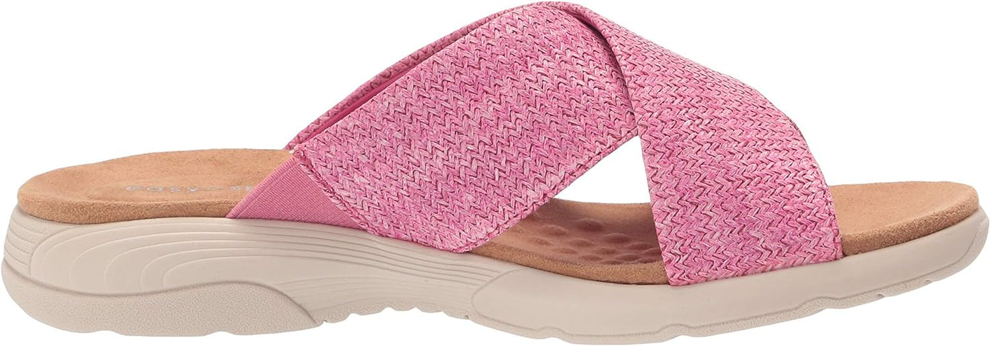 Easy Spirit Women's Taite Slide Sandals Color Pink Size 7W