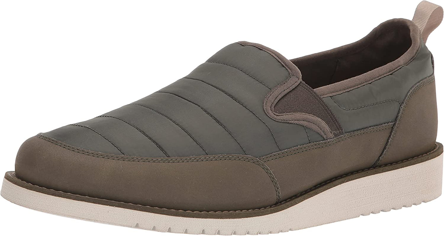 Rockport Men's Axelrod Quilted Slipper Color Olive Size 7.5M