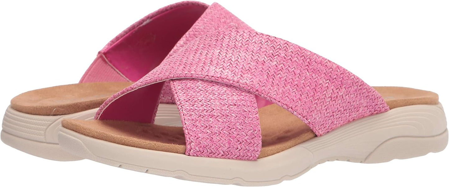 Easy Spirit Women's Taite Slide Sandals Color Pink Size 7W