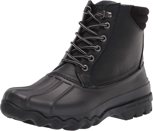 Sperry Men's Avenue Duck Promo Boots  Black Size 8