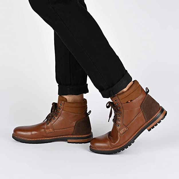 Vance Co. Men's Reeves Ankle Boot Color Black Size 10M