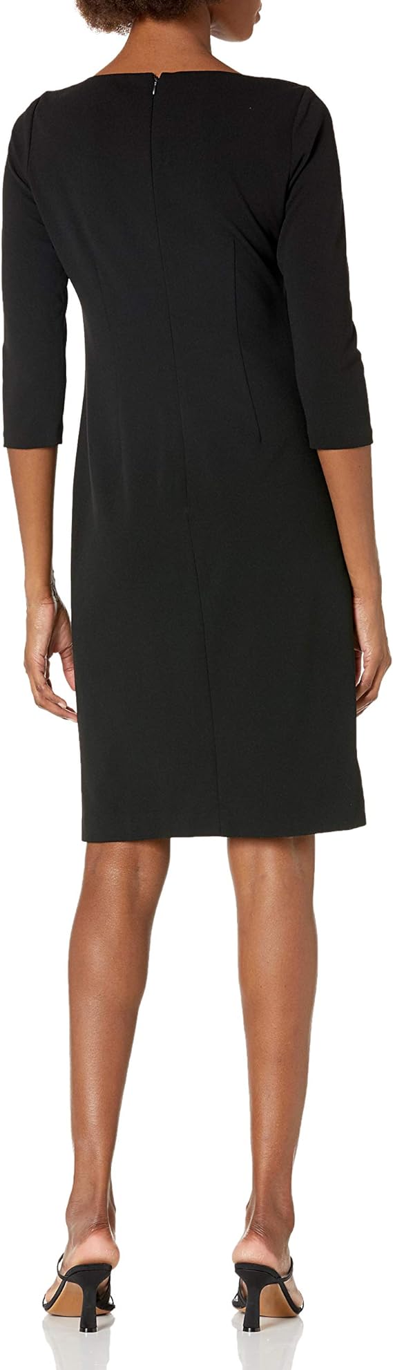 Calvin Klein Embellished Sheath Dress Color Black Size 8