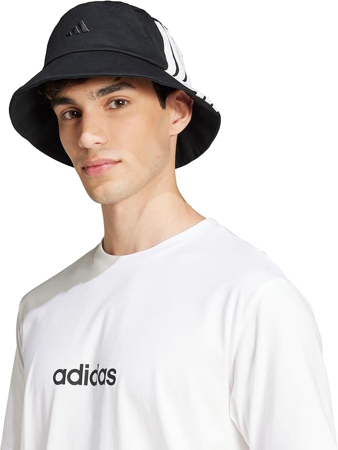 adidas Men's Essentials Linear Single Jersey T-Shirt White Size L