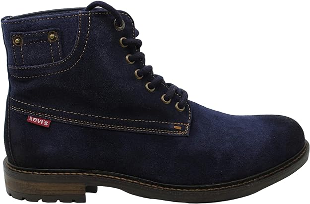 Levi's Men's Sheffield Closed Toe Ankle Boots Color Navy Size 9.5M