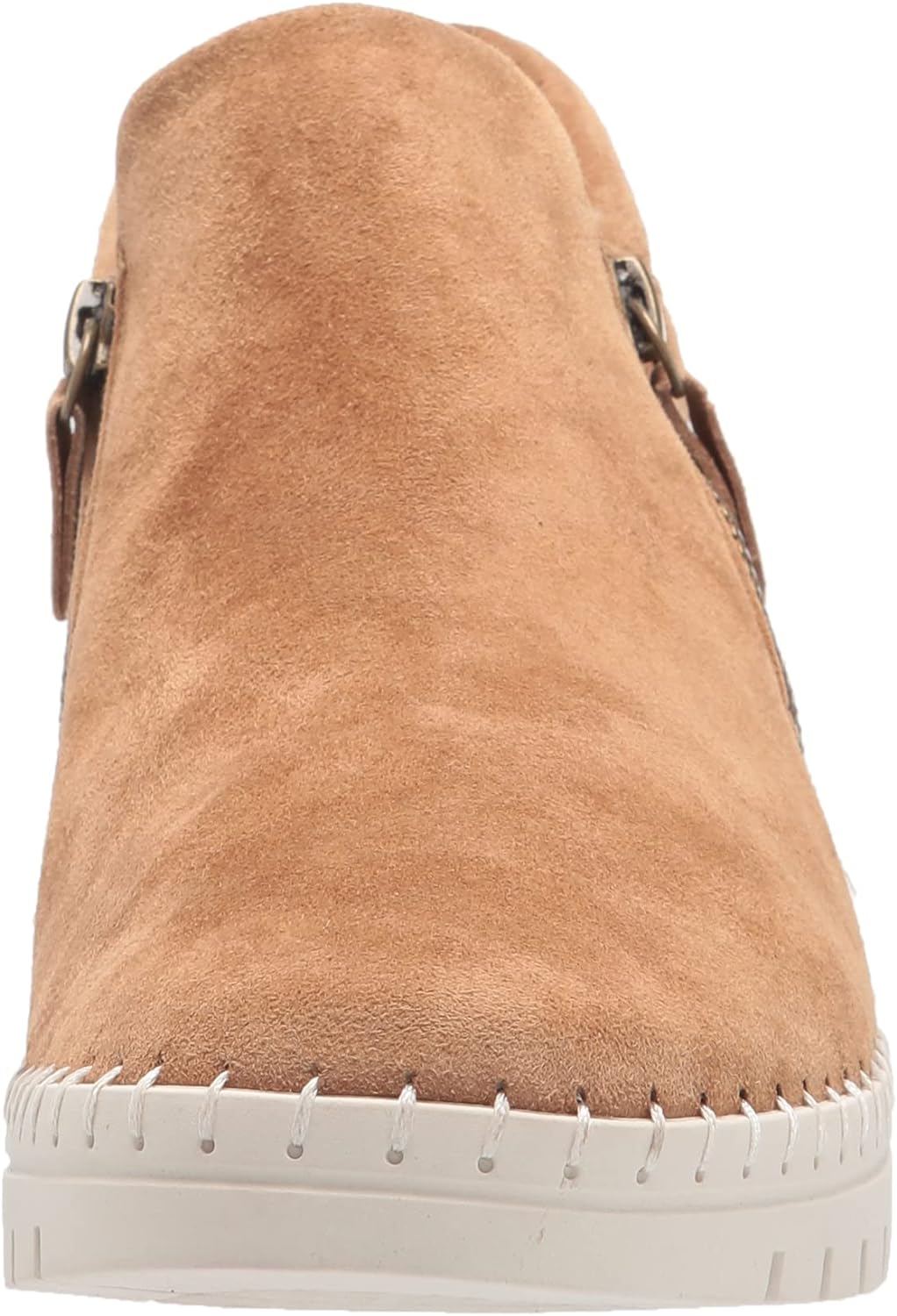 Bella Vita Women's Camberly Sport Booties Color Saddle Kid Suede Leather Size 8.5W