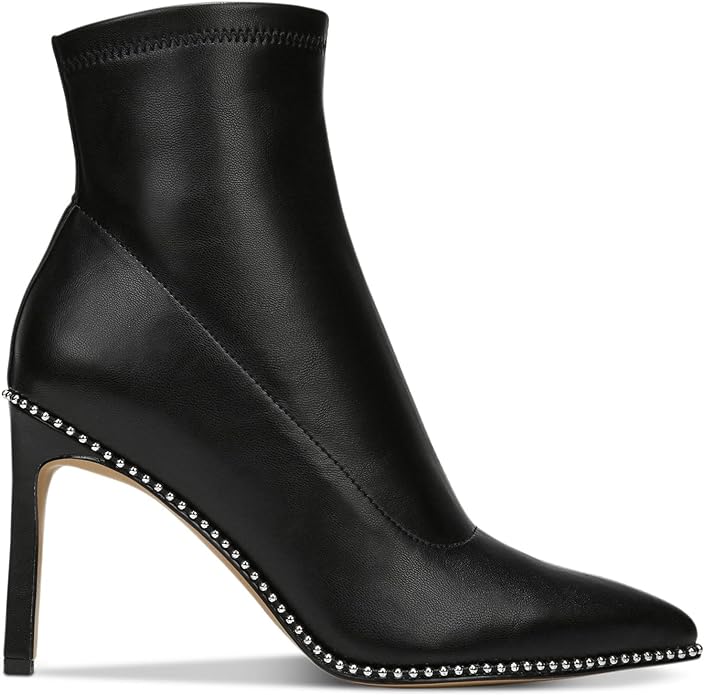 Bar III Women's Melanay Booties Color Black Smooth Size 5M