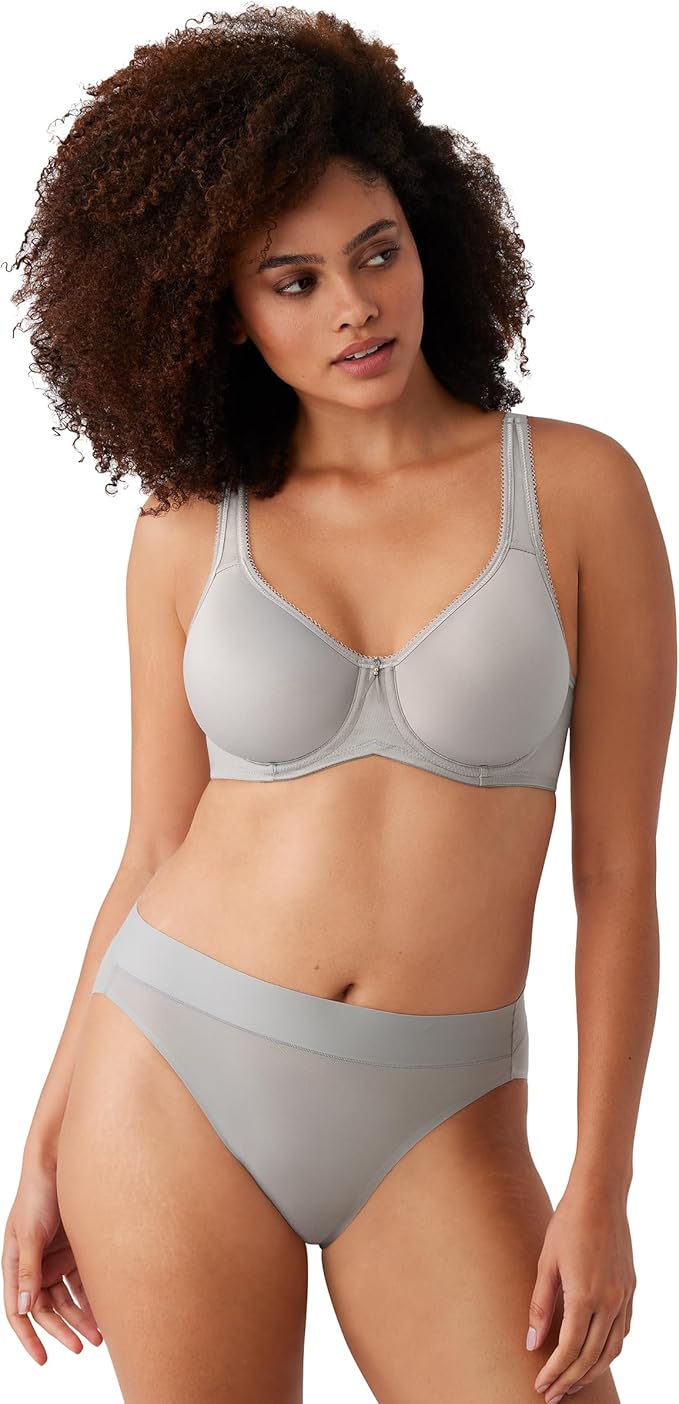 Wacoal Basic Beauty Contour Spacer T-Shirt Bra Ultimate Gray Size 40C