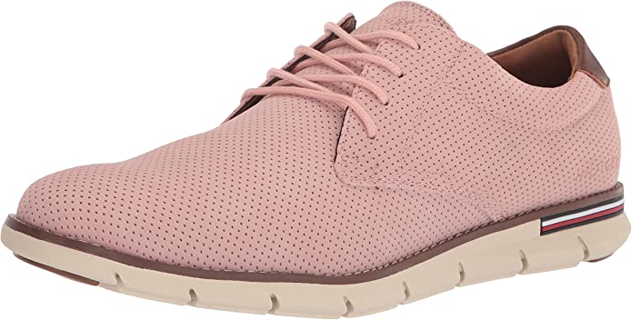 Tommy Hilfiger Mens Warren Oxford Color Light Pink Size 7M
