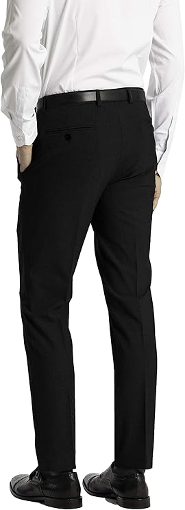 Calvin Klein Men's Skinny-Fit Infinite Stretch Suit Pants Color Black W30xL32