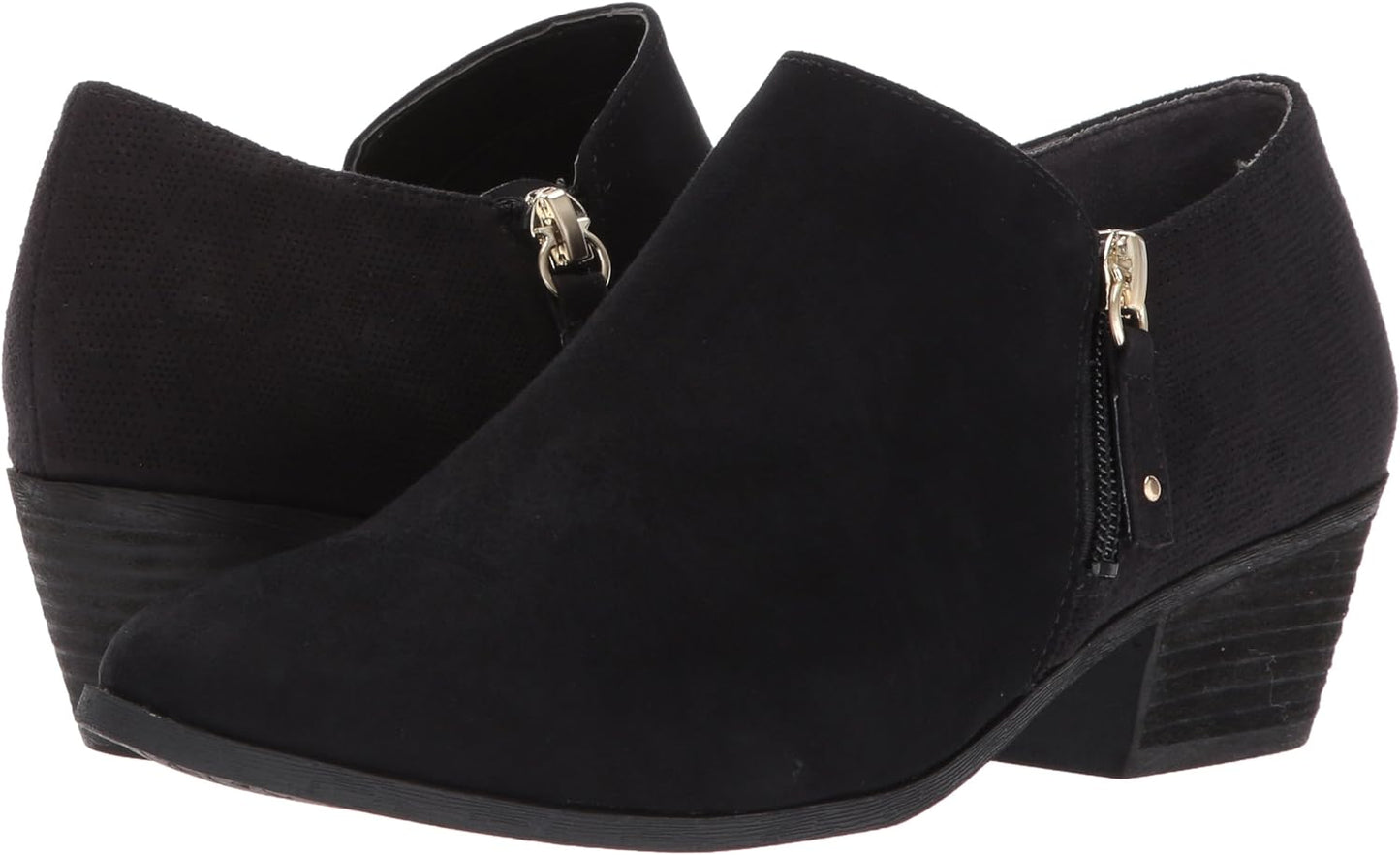 Dr. Scholl's Women's Brief Shooties Color Black Fabric Size 8.5M