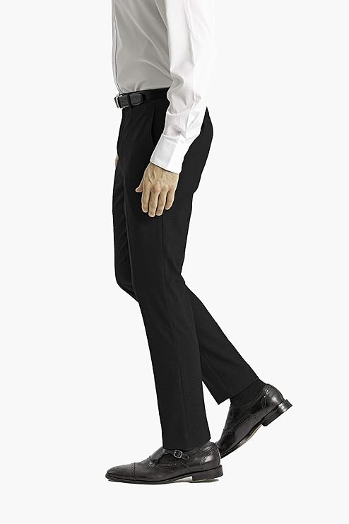 Calvin Klein Men's Skinny-Fit Infinite Stretch Suit Pants Color Black W30xL32