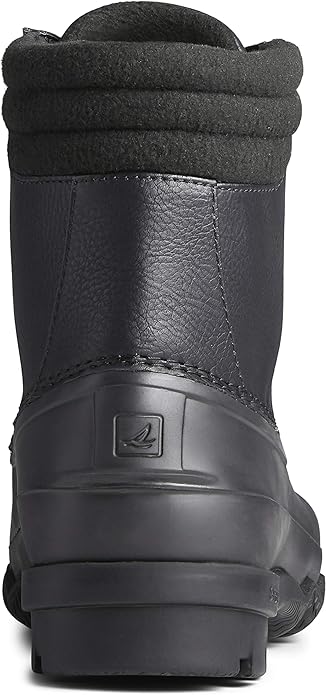 Sperry Men's Avenue Duck Promo Boots Black Size 8