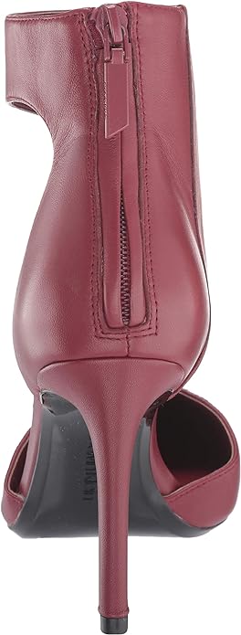 Calvin Klein Women's Rajon Nappa Leather Pump Color Barn Red Size 5M